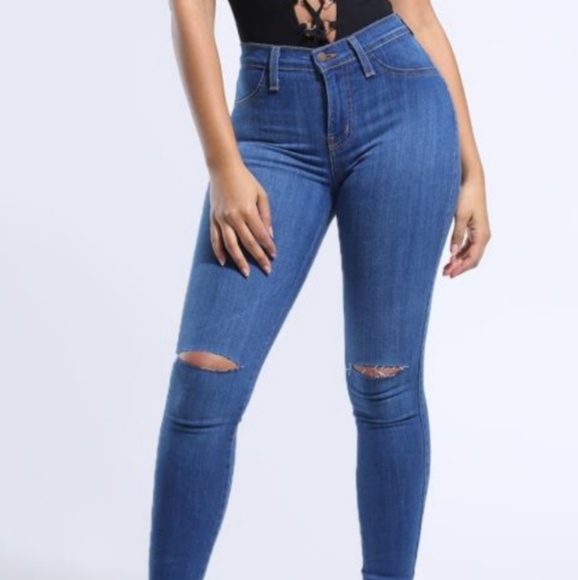 Brand new shark bite jeans - Picture 1 of 3